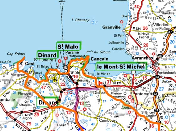 Carte 2 Bretagne 2006